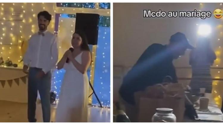 «Nous n’avions pas un gros budget», des mariés proposent à leurs invités... des menus McDonald's (vidéo)