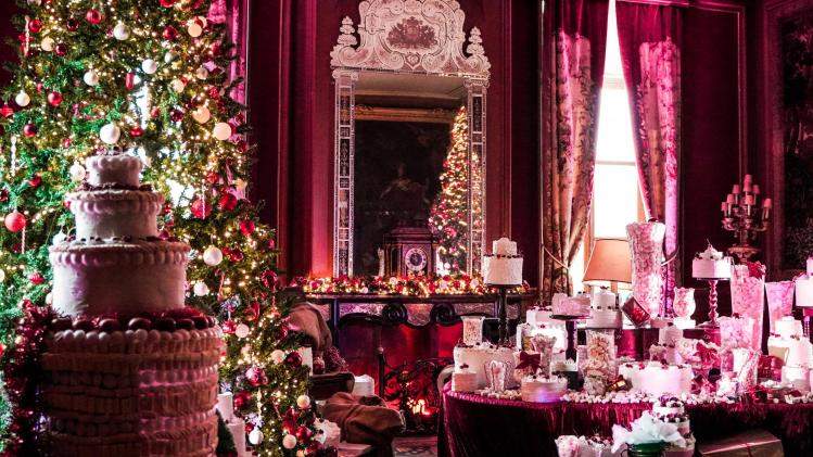 Un château façon Downton Abbey ouvre ses portes au public pour Noël