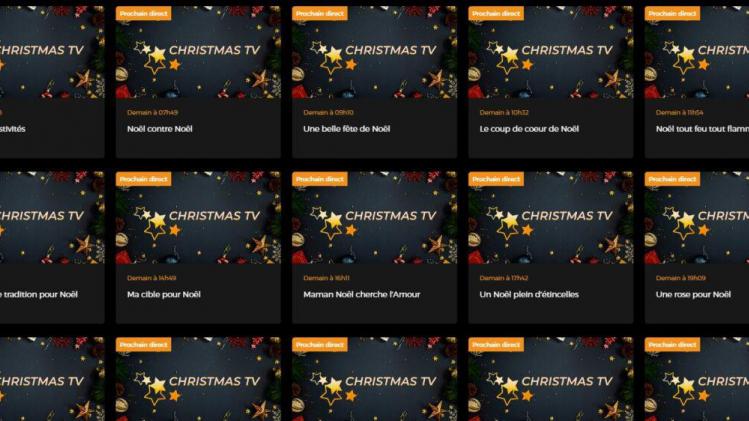 Accro aux films de Noël ? La RTBF lance sa Christmas TV