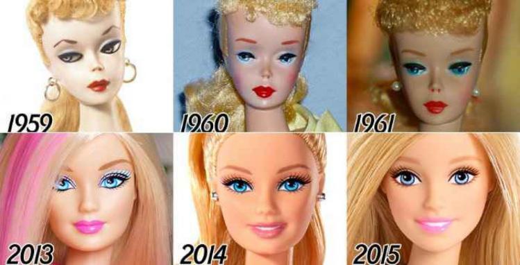 Barbie-Evolution