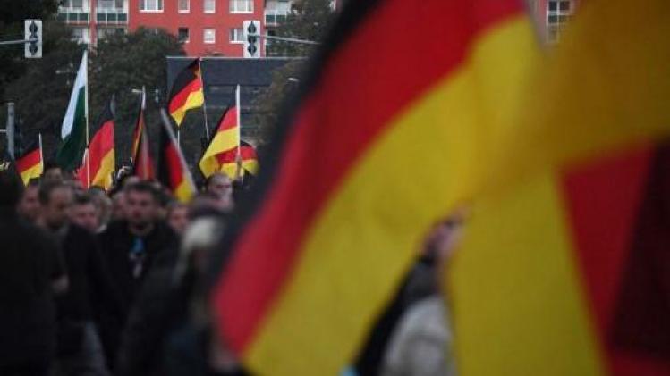 Duitse politie pakt leden van burgerwacht op na betoging in Chemnitz