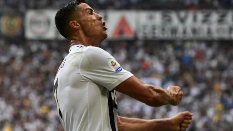 Cristiano Ronaldo scoort eerste doelpunten in Serie A
