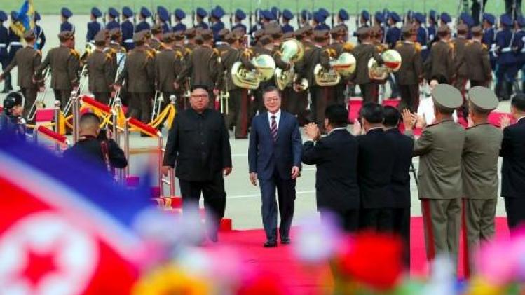Korea-top begint met grote verwachtingen: Kim ontvangt Moon