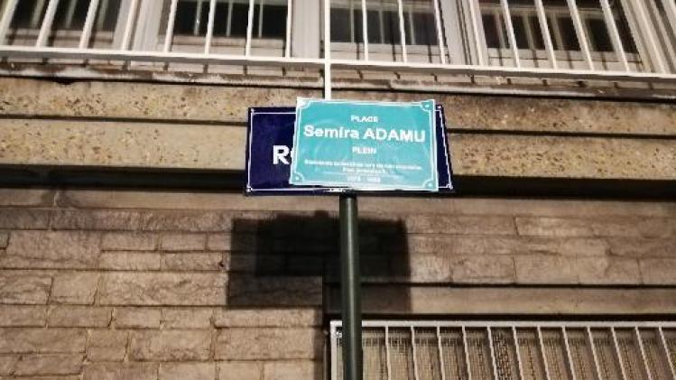 Collectief herdoopt Brusselse straatnamen naar Semira Adamu