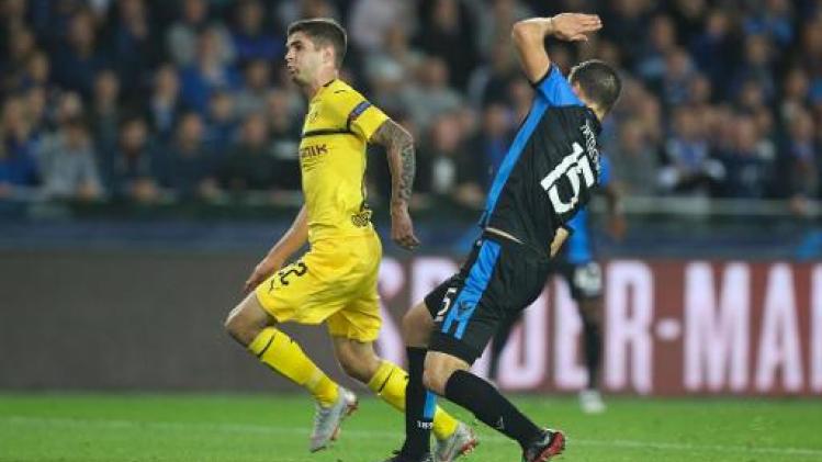 Champions League - Club Brugge verliest van Dortmund na knullig doelpunt in slot