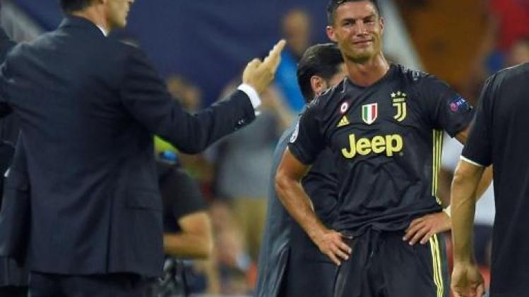 Juve-coach Allegri: "VAR had rode kaart Ronaldo geannuleerd"