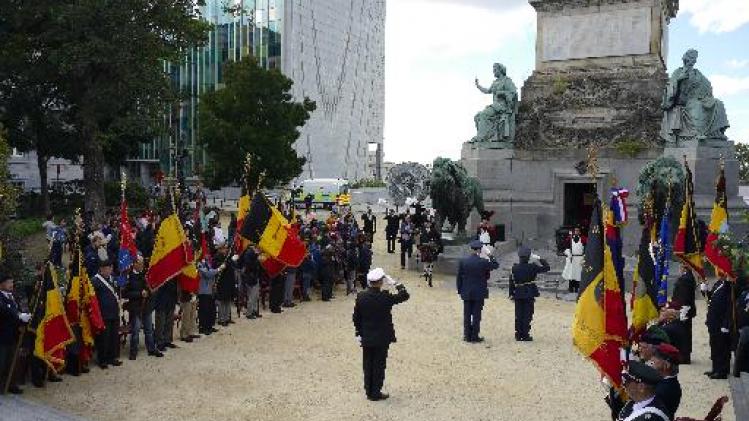 Hommage in Brussel aan slachtoffers Eerste Wereldoorlog
