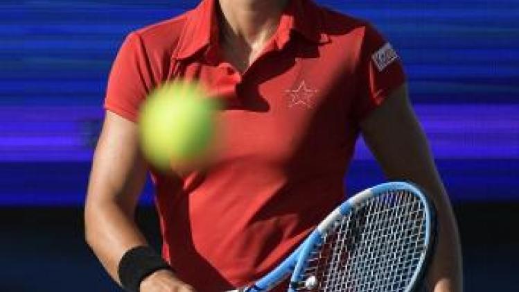 WTA Wuhan - Kirsten Flipkens is niet opgewassen tegen olympisch kampioene Puig