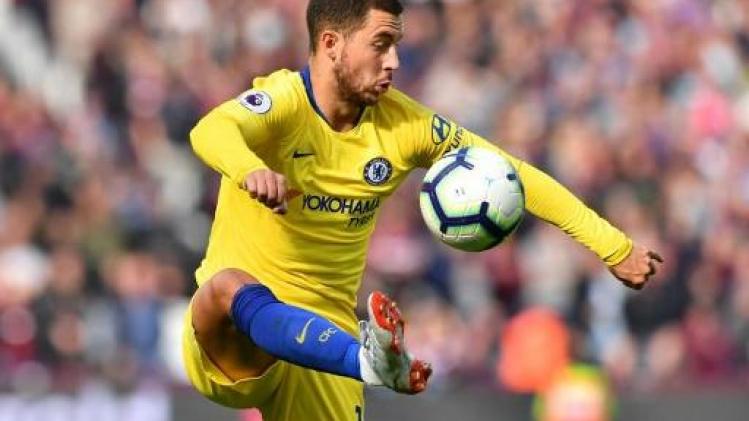Hazard lijdt bij West Ham eerste puntenverlies met Chelsea