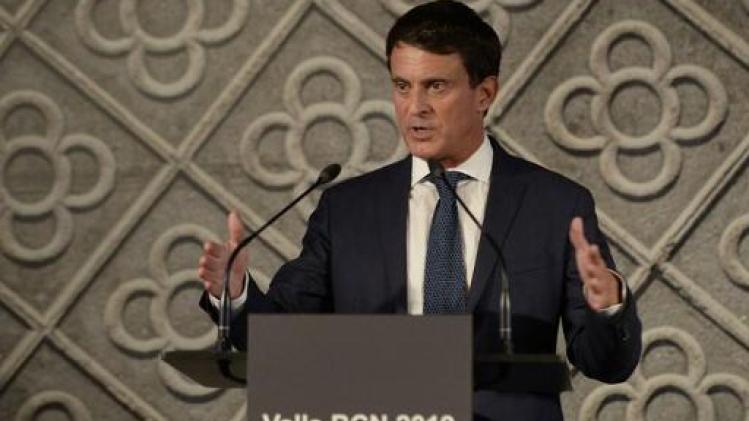 Franse ex-premier Manuel Valls wil burgemeester van Barcelona worden