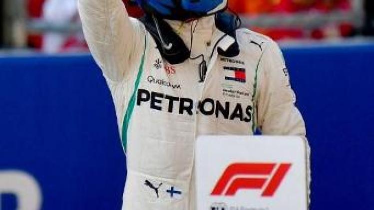 Bottas verovert pole in Grote Prijs van Rusland