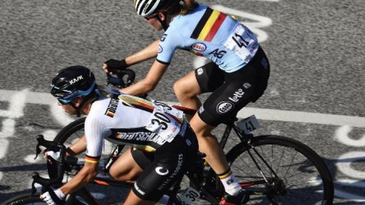 WK wielrennen - Belgen eindigen op verre ereplaatsen: "Enorm zwaar parcours"