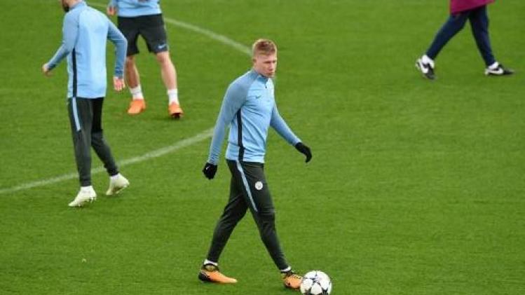 De Bruyne traint sneller dan verwacht opnieuw mee bij Manchester City