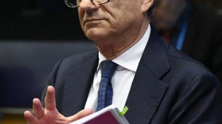 Italiaans minister van Financiën probeert EU-collega's gerust te stellen