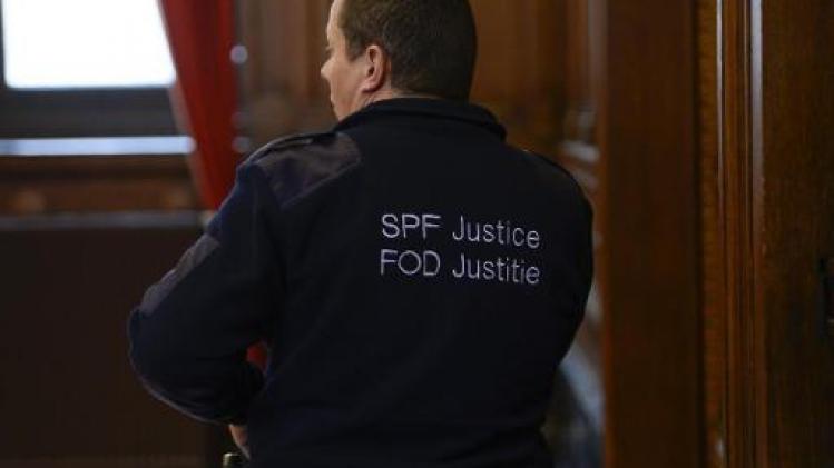 Veiligheidskorps in Brussels justitiepaleis legt hele dag werk neer