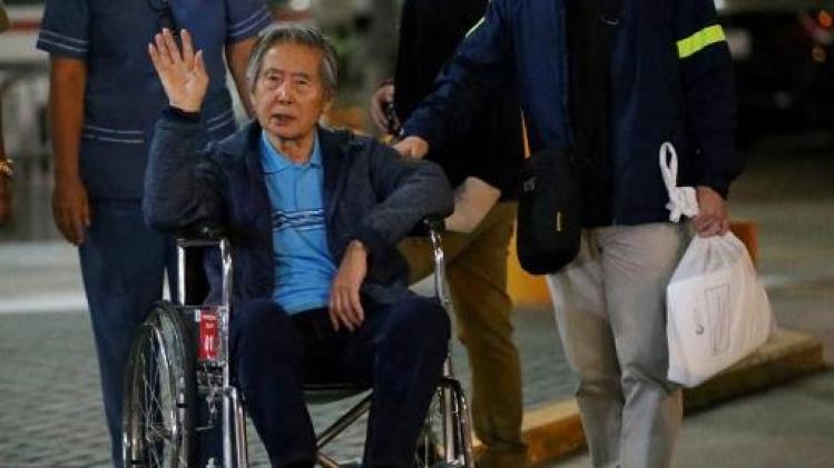 Fujimori opgenomen in ziekenhuis nadat Hooggerechtshof hem weer naar gevangenis stuurt