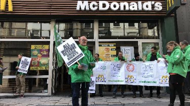 Vakbond ACV klopt aan bij McDonald's voor meer sociaal overleg