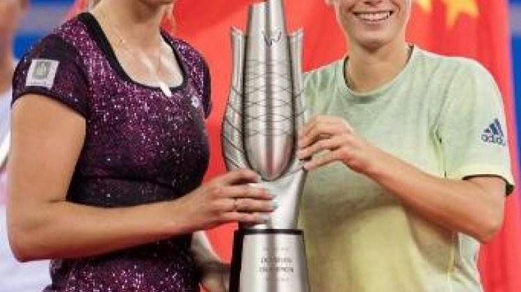 WTA Peking - Elise Mertens grijpt naast ticket voor dubbelfinale