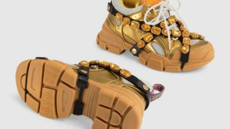 Gucci brengt schoenen uit met 'karamelsnoepjes'