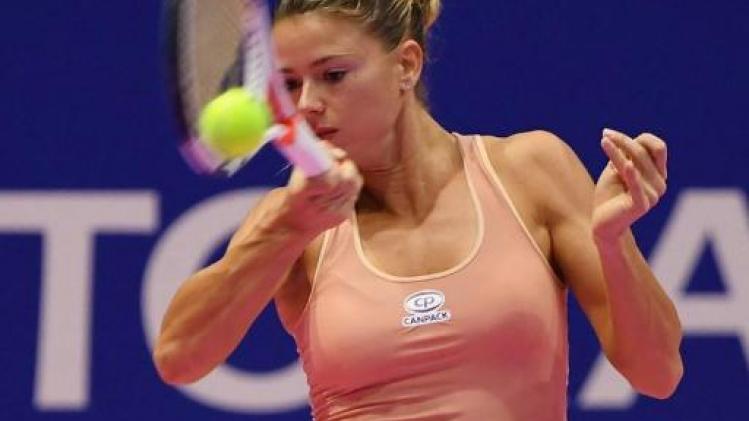 Alison Van Uytvanck in halve finales tegen Italiaanse Camila Giorgi