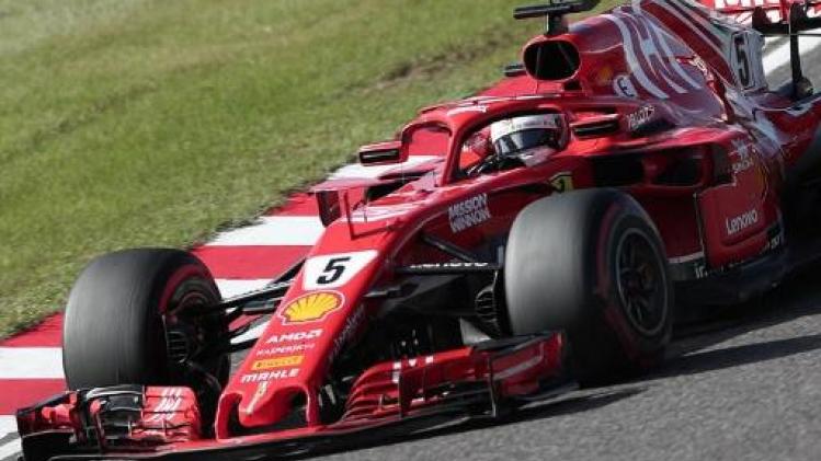 F1 - GP van Verenigde Staten - Sebastian Vettel is de snelste in laatste vrije oefenritten