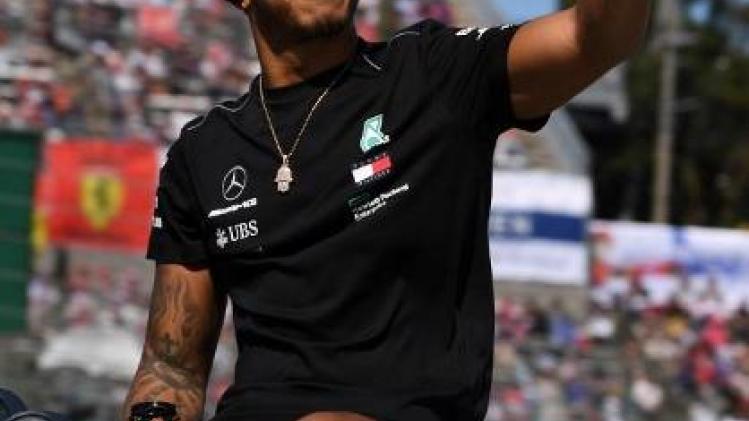 F1 - GP van Verenigde Staten - Lewis Hamilton staat op zucht van vijfde wereldtitel