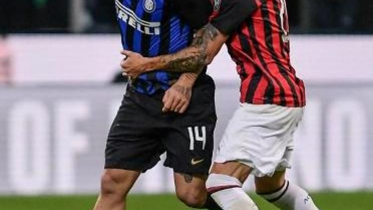 Belgen in het buitenland - Icardi schenkt Inter de zege in Derby della Madonnina