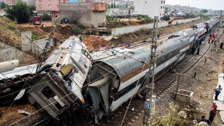 Bestuurder ontspoorde trein in Marokko beschuldigd van "onopzettelijke doodslag"