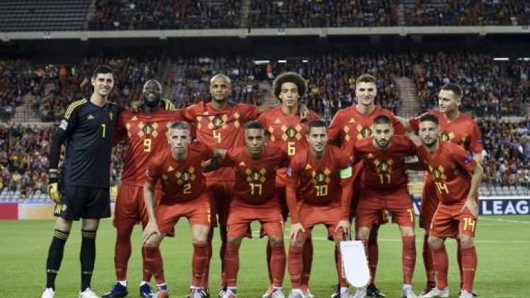 Rode Duivels behouden eerste plaats op FIFA-ranking