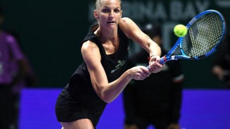 Karolina Pliskova stoot door naar halve finales