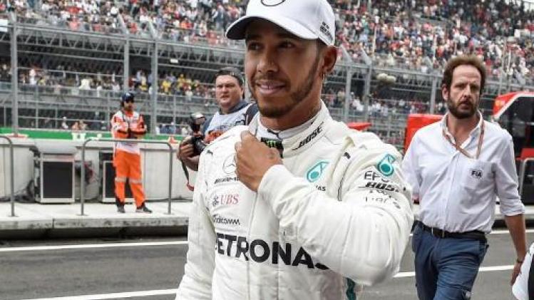 F1 - GP van Mexico - Lewis Hamilton verovert vijfde wereldtitel