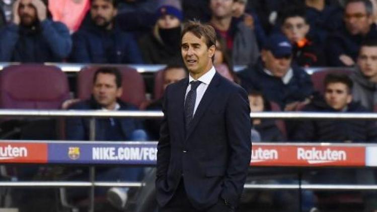 Primera Division - Real Madrid beëindigt samenwerking met coach Julen Lopetegui