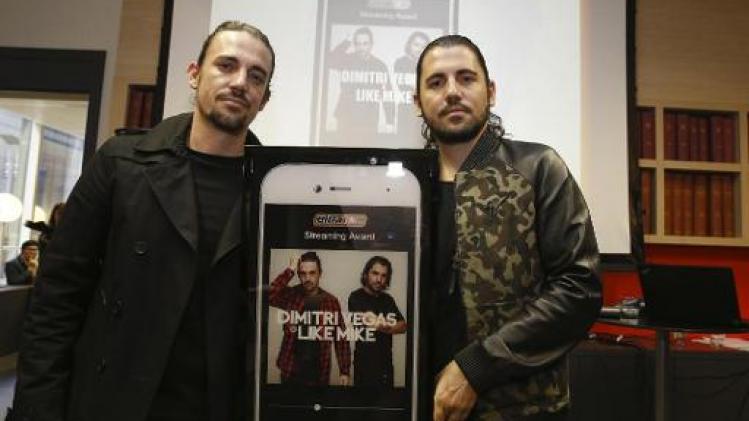 Dimitri Vegas & Like Mike winnen MTV EMA Awards voor Best Belgian Act 2018