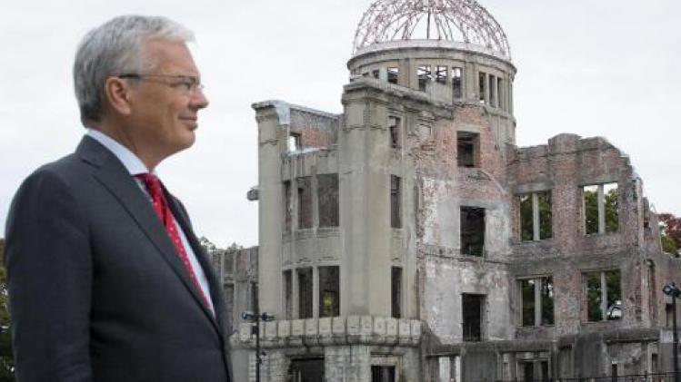 Minister Reynders in Hiroshima