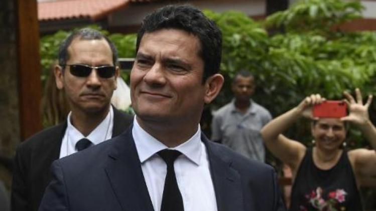 Beroemde anticorruptierechter Sergio Moro wordt minister van Justitie van Brazilië