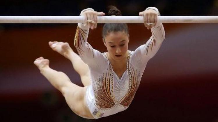 WK turnen - Nina Derwael gaat voor goud op brug met ongelijke leggers