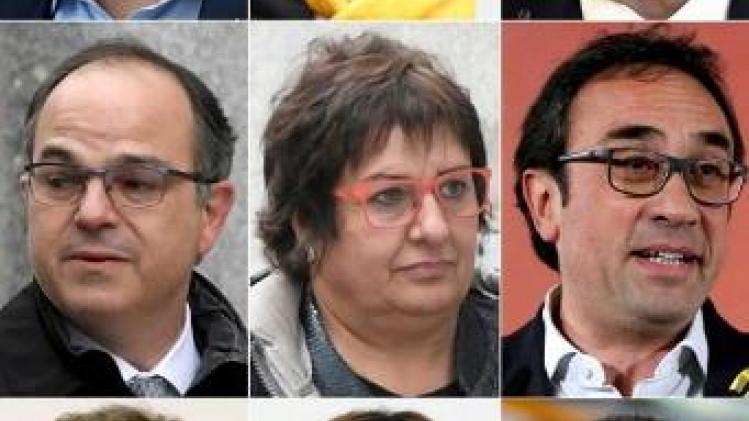 Tot 25 jaar cel gevorderd tegen Catalaanse leiders