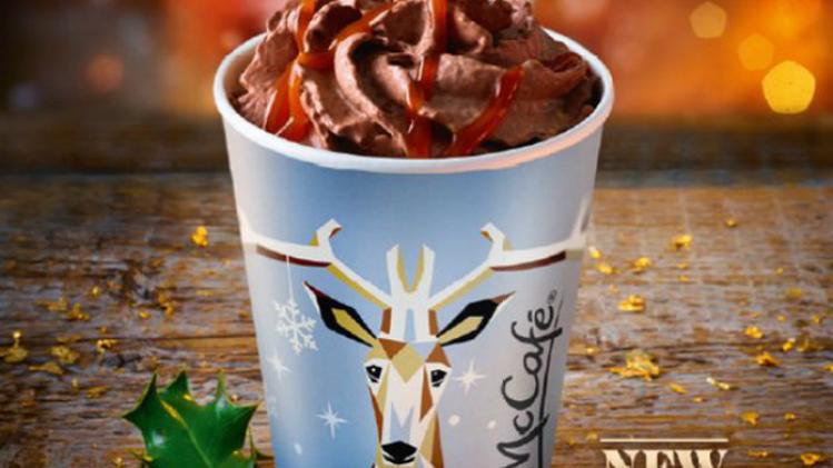 McDonalds lanceert haar eigen kerstdrankje