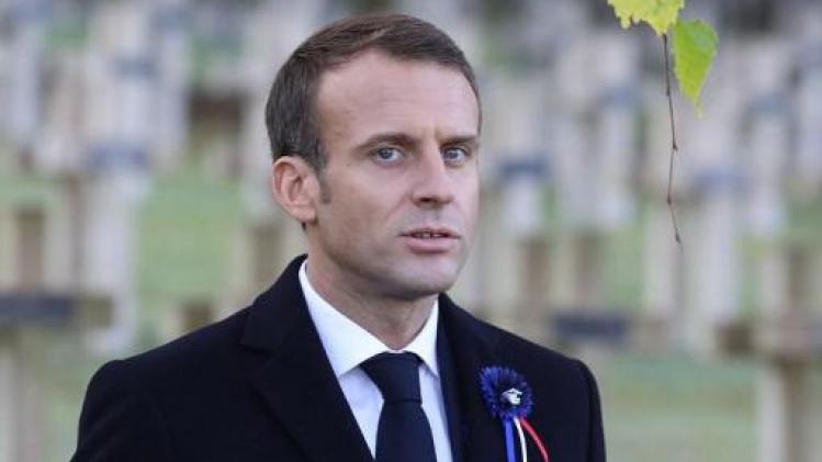 Zes personen opgepakt in Frankrijk wegens mogelijke aanval op Macron