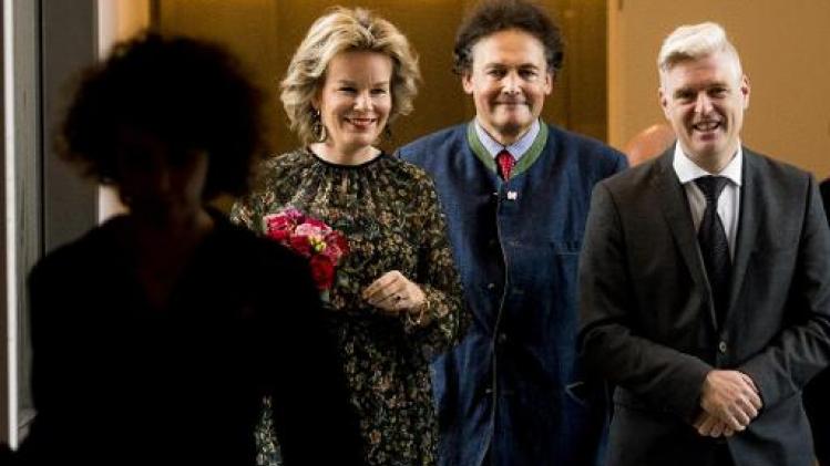 Koningin Mathilde bezoekt tentoonstelling over familie Arenberg in Leuven