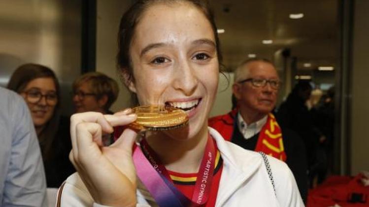 Sint-Truiden huldigt Nina Derwael