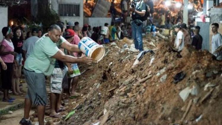Tien doden bij aardverschuiving in Brazilië