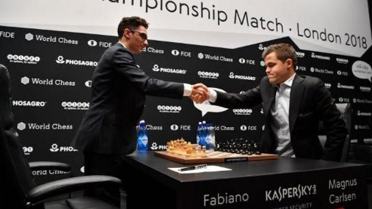 WK schaken - Ook tweede partij eindigt in remise