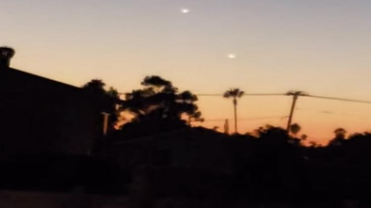 UFO's boven Californië