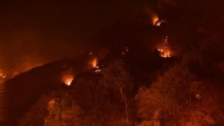 Einde van bosbranden in Californië lijkt nog niet in zicht