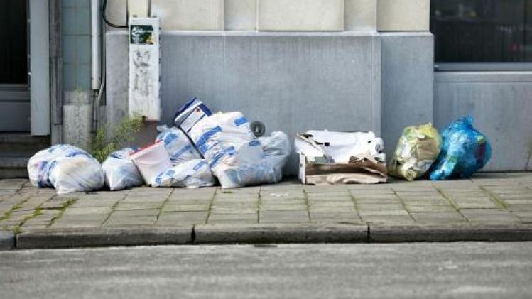 Ook vandaag verstoorde vuilnisophaling in delen van Brussel