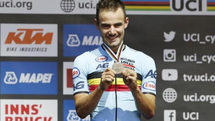 Victor Campenaerts: "Zet mijn bronzen WK-medaille boven mijn twee Europese titels"