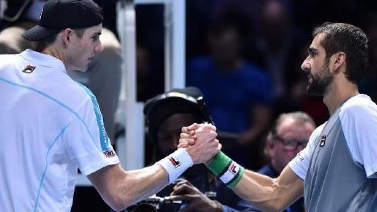 ATP Finals - Marin Cilic verslaat John Isner