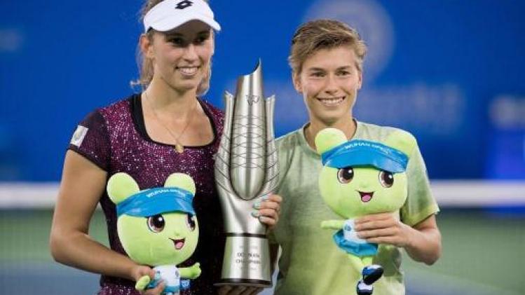 Elise Mertens en Demi Schuurs vormen volgend tennisseizoen geen duo meer
