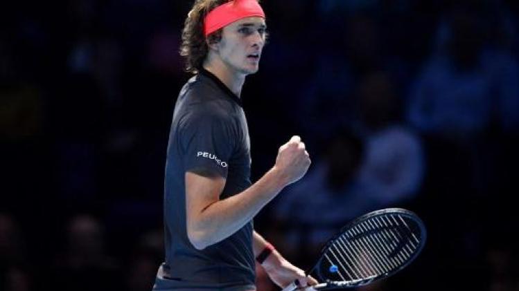 Alexander Zverev houdt Federer uit finale ATP Finals